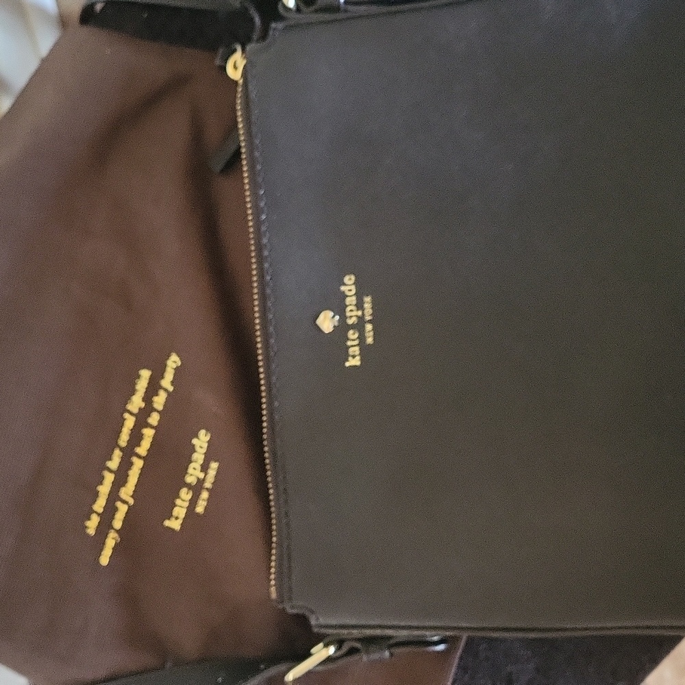 ♠️ Kate Spade ♠️ Medium Black Crossbody  Purse EUC